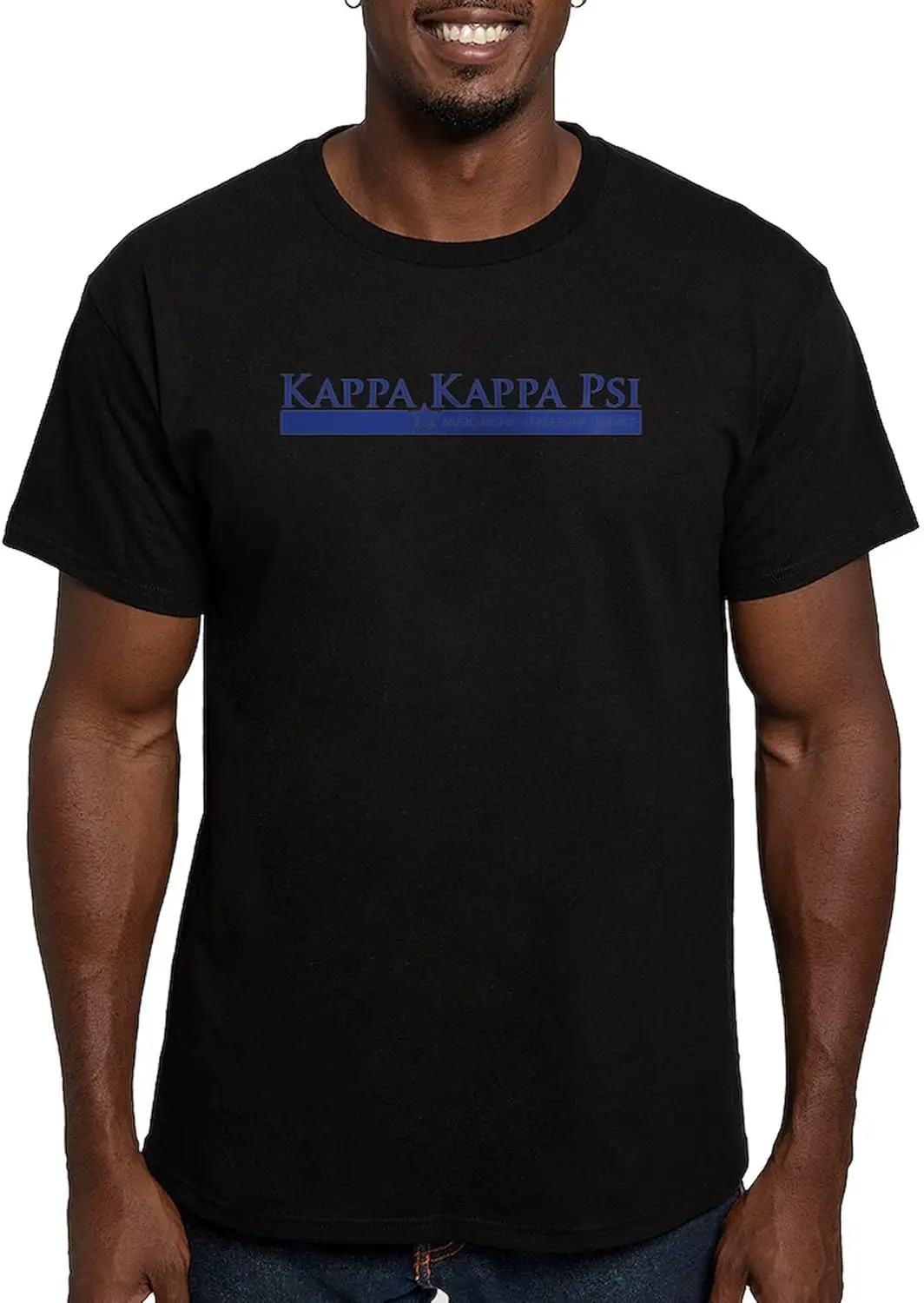 

CafePress Kappa Kappa Psi Официальная футболка с логотипом Мужская приталенная футболка с рисунком