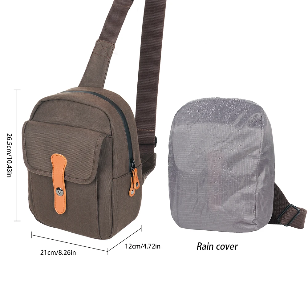 Besnfoto-Portátil Único Ombro Camera Bag com Capa de Chuva, Camera Crossbody, Fotografia Sacos para Canon, Nikon, Sony, BD-2233