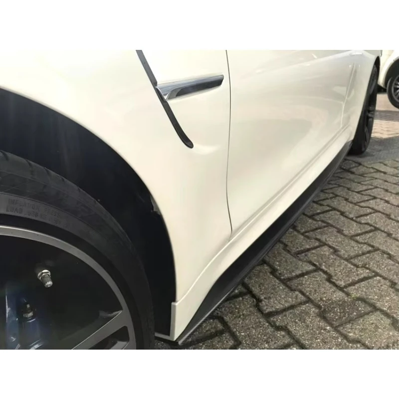 F80 M3 Side Skirts MP Style Carbon Fiber Side Skirts Extensions for BMW F80 M3 F82 M4 F83 15-19