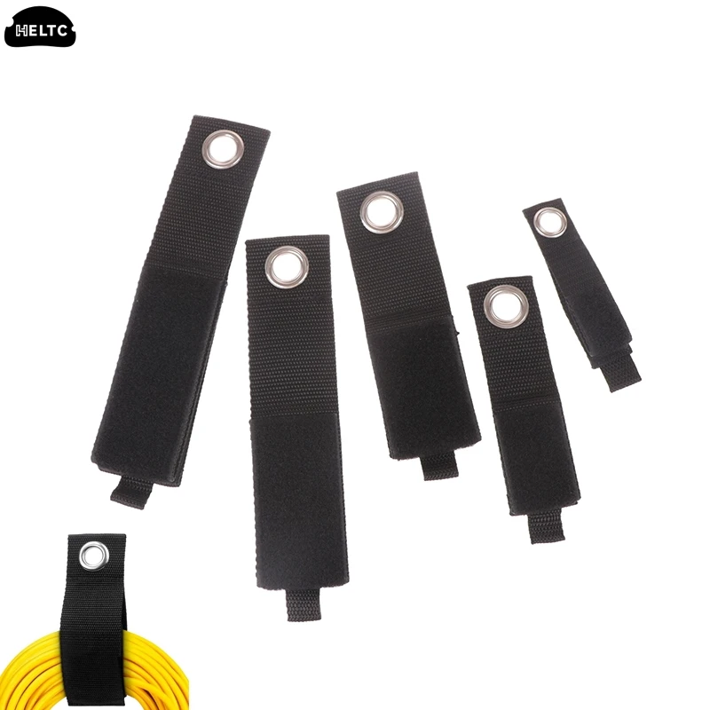 Car Trunk Tool Extension Cord Holder Organizer Heavy-Duty Hook Loop Storage Strap For House Basement RV Garage For Cables Winder