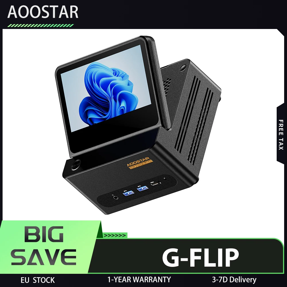 Mini PC AOOSTAR G-FLIP Ryzen 7