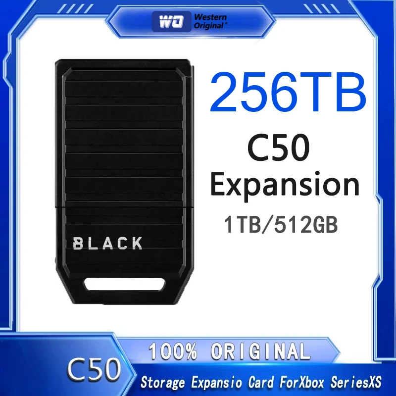 2025 8TB Original BLACK C50 1TB 512GB Expansion Card Memory For Xbox Series X|S Quick Resume Solid State Drive