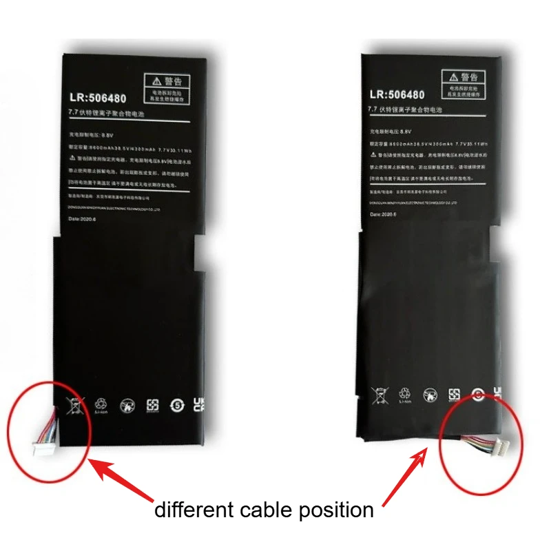 Nuevo 506480 Notebook Laptop Tablet PC batería para One-Netbook OneMix 3 3S 3Pro OneMix3 OneMix3 Pro OneMix3S batería 8,8 V