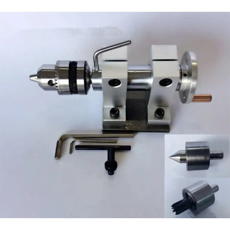 Multifunction Drilling Tailstock Live Center With Claw For Mini Lathe Machine Revolving Centre DIY Accessories Woodworking