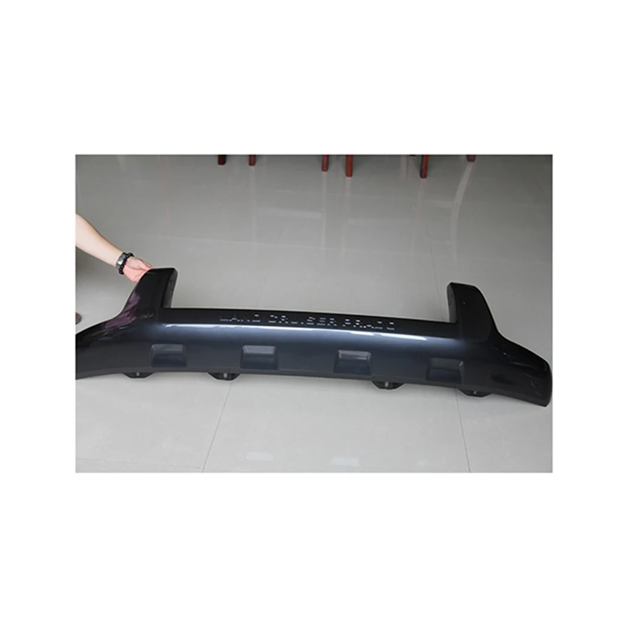 

Factory Wholesale PP Plastic High Quality Painting Black Front Bumper for toyota Land Cruiser Prado for Front Guard