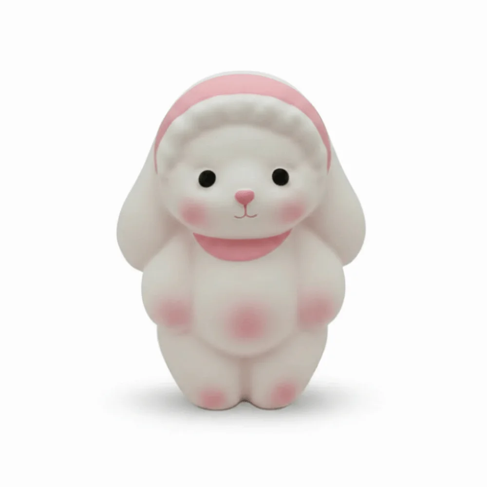 Vent Slow Rebound Rabbit Squishy Slow Rising Super Soft Bunny Squeeze Assorted Colors Cute Rabbit Slow Rising Office