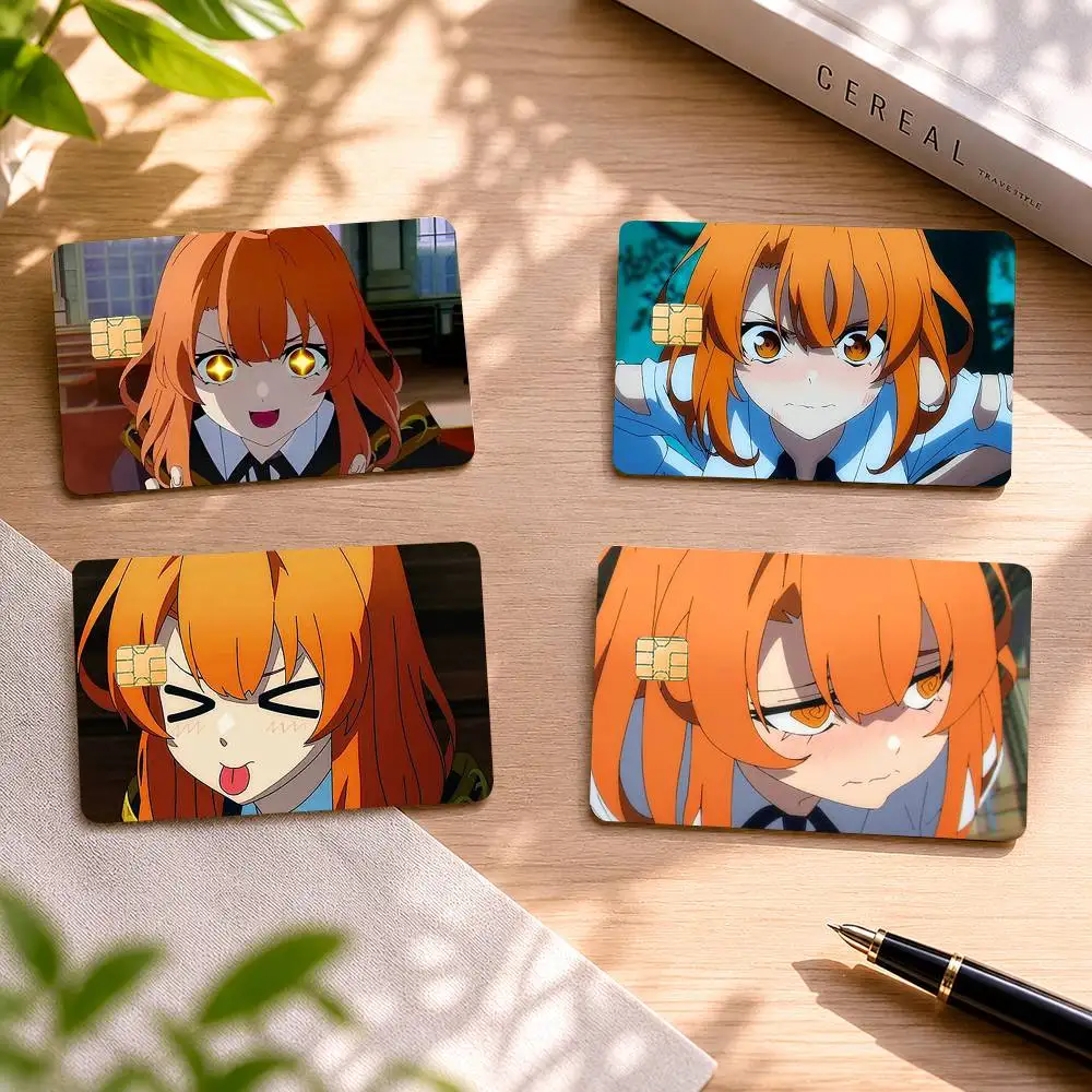 

C-Colette L-Loire W-Wistoria Wand and Sword 4pcs 1Set Film Skin for Debit Credit Bank Visa Card Decal Cover