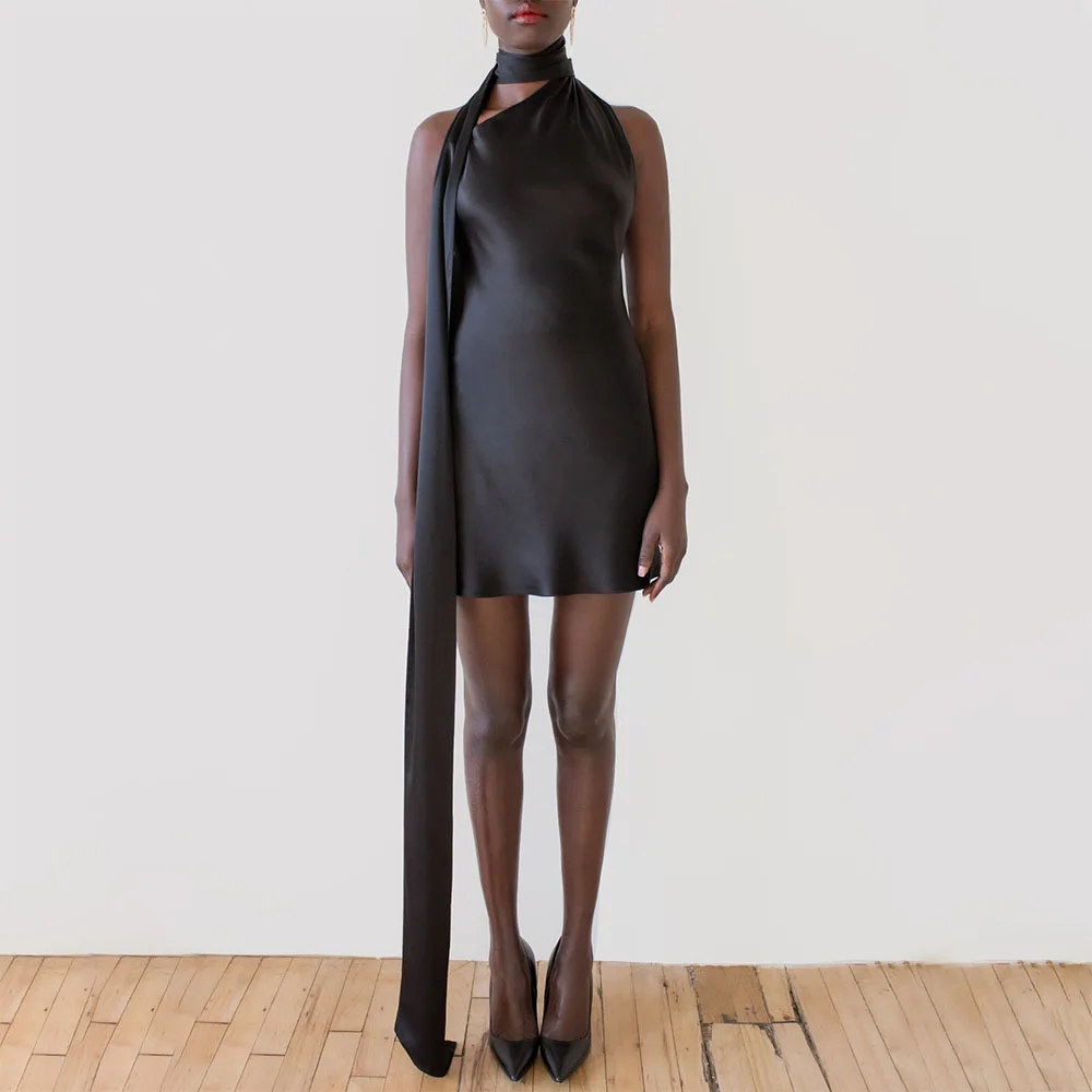 Robe de soirée classique élégante, formelle, pour mariage, bal, Cocktail, manches longues, vêtements féminins, boîte de nuit, tenue de fête unique