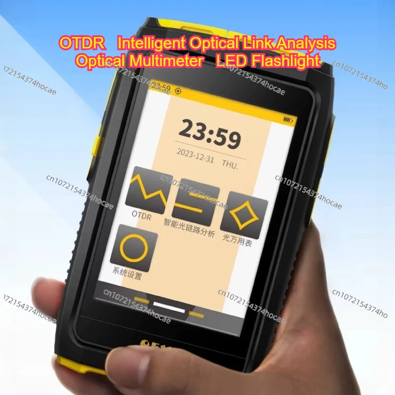 

OFW Live Fiber OTDR Tester, Full Touch Screen Fiber Fault Locator, 2024 New Weak Signal Detector