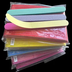 100 pcs replacement pads nail sponge file  sanding file disposale nail file for metal base