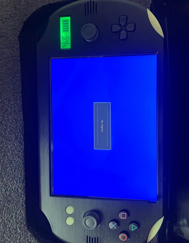 8-Inch DIY PS2P Game Console PS2P-8H with Battery LED / Modified