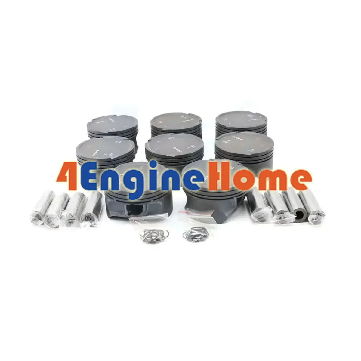 

8PCS 4743587 LR008221 4536838 4743588 Piston for Land Rover Range Rover L320 LM 4x4 Discovery LR3 L319 4.4L V8