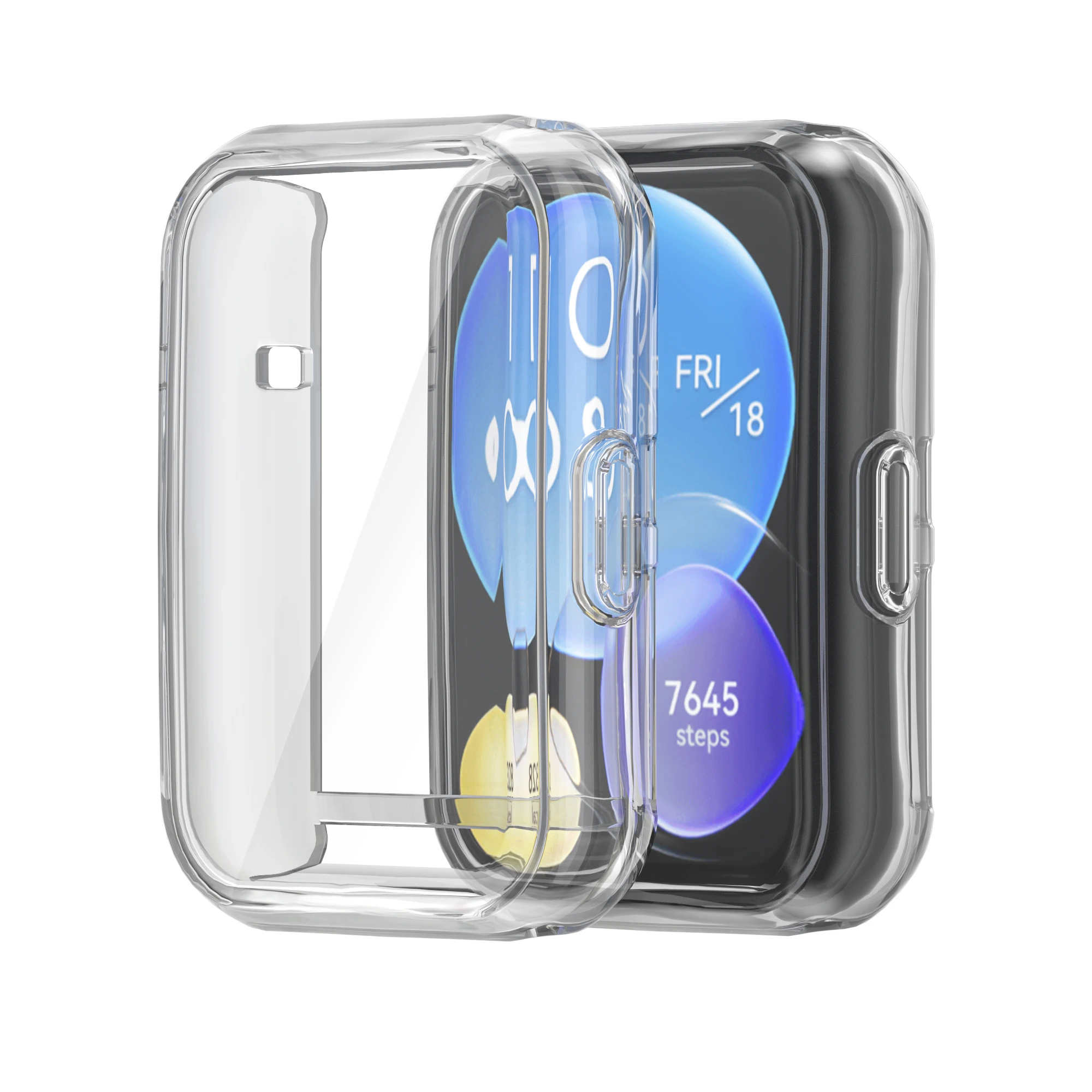 Per Huawei Watch Fit/Fit2/Fit3/Fit New-SE/Fit 2 3 Special Edition 2 pezzi Custodia + cinturino cinturino cinturino magnetico in acciaio inossidabile ad anello milanese