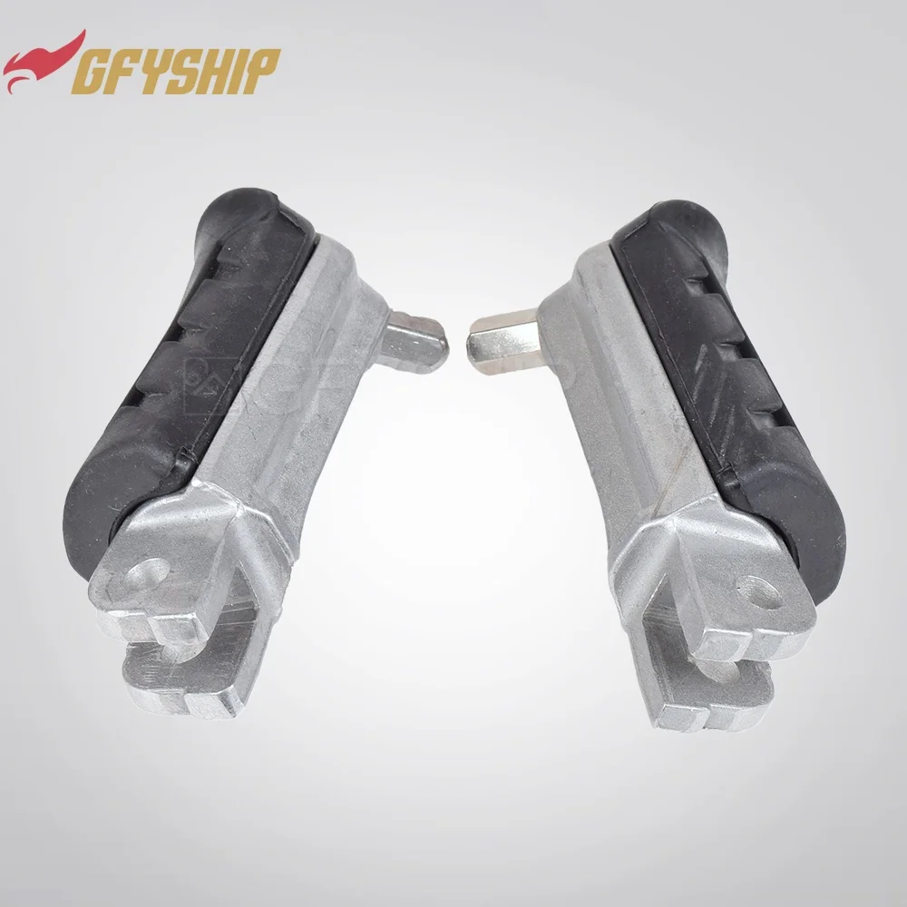 Motorcycle Front Footrests Foot pegs For Honda VTR 250 MC33 CB 400 NC36 CB 400 SF Superfour NT 400 J/K/L Bros NC25