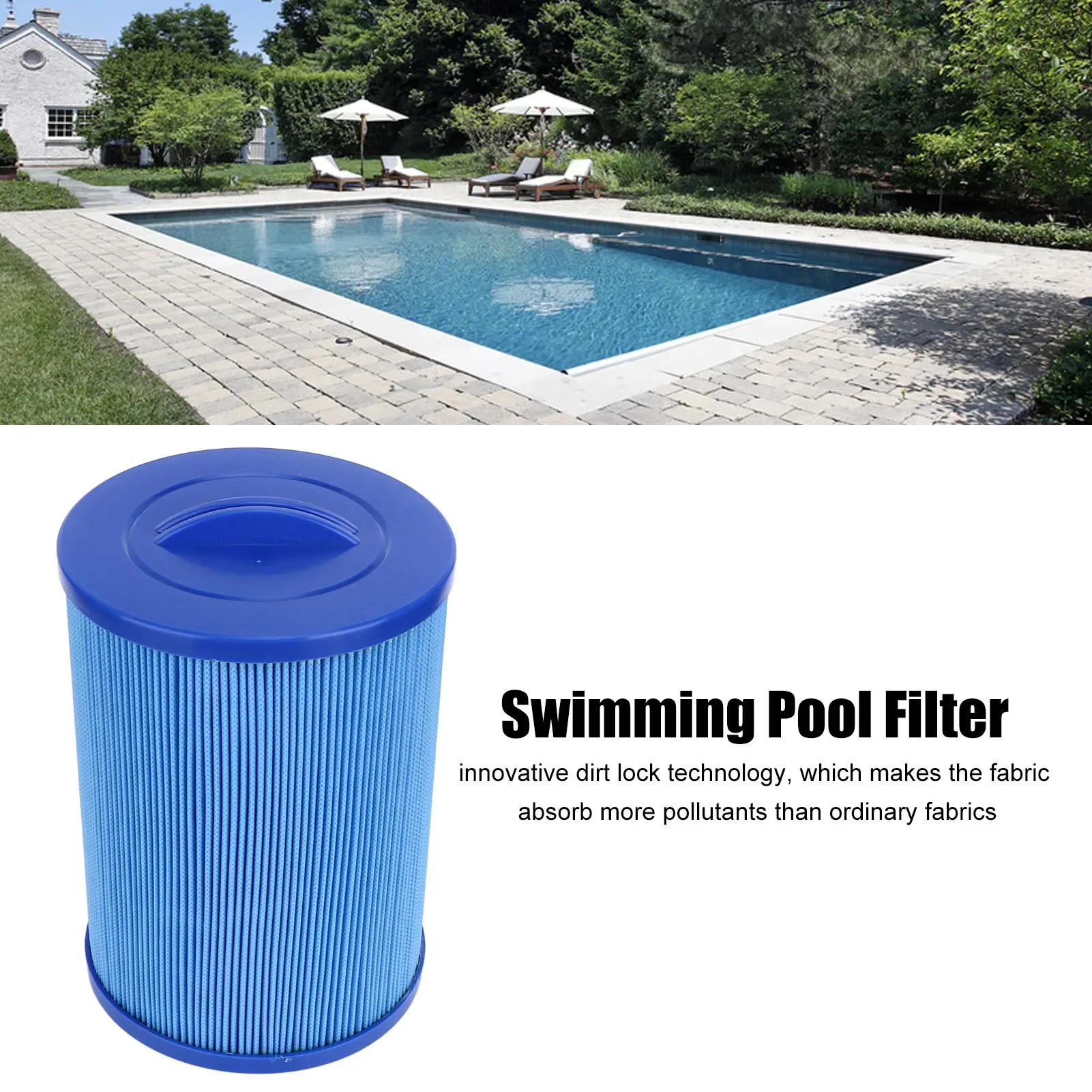 

Наружная резьба G1 1/2, фильтр для бассейна, полипропилен, детский фильтрующий элемент для спа, замена для Pleatco PWW50L