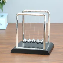 Newtons Cradle Balance Balls Swinging Science Physics Gadget Desktop Kinetic Motion Toy for Home And Office Novelty Gifts