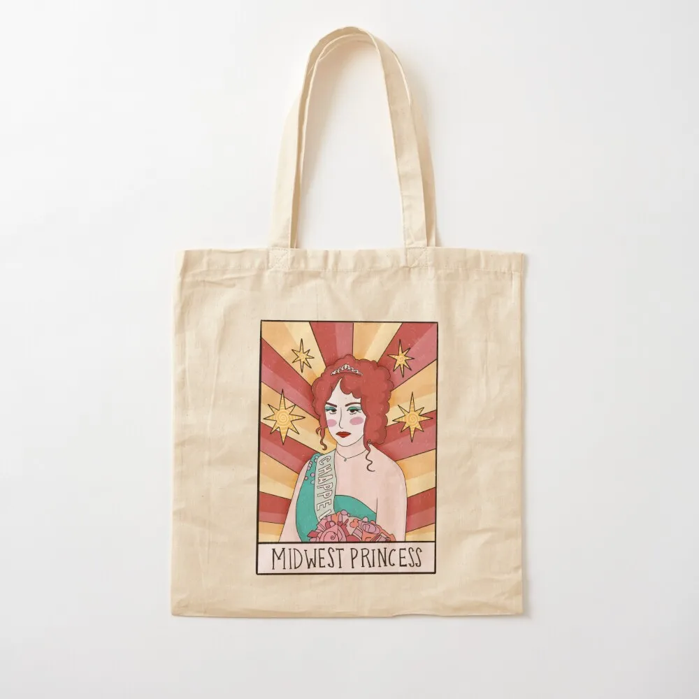 chappel roan tarot card illustration, the rise and fall of a midwest princess Tote Bag