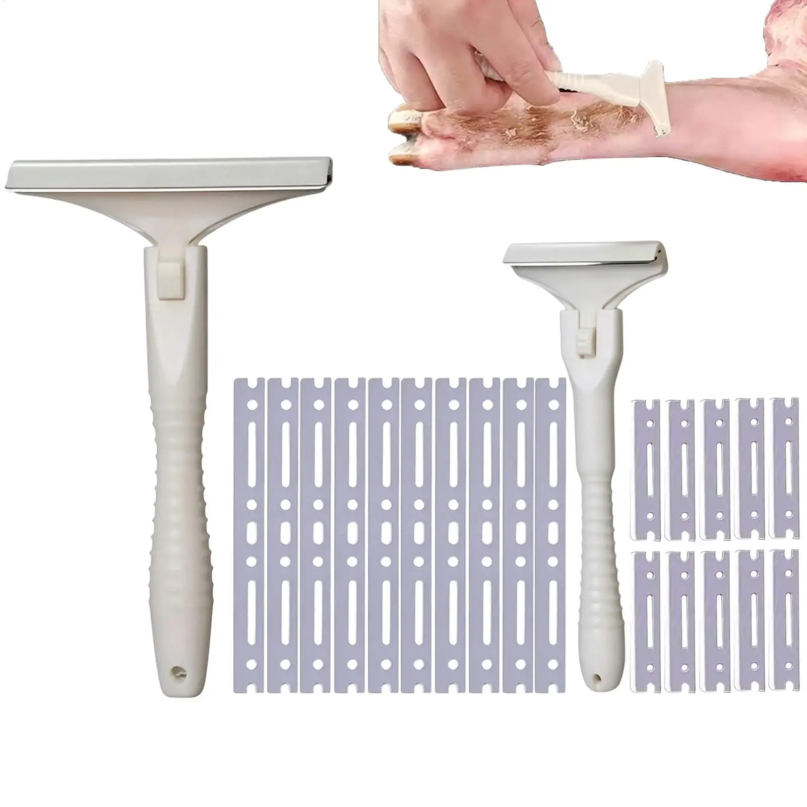 Handheld Fat Trimmer Manual Ergonomic Stainless Steel Kitchen Gadget Meat Slicer Tool Brisket Fat Trimmer for Home Kitchen