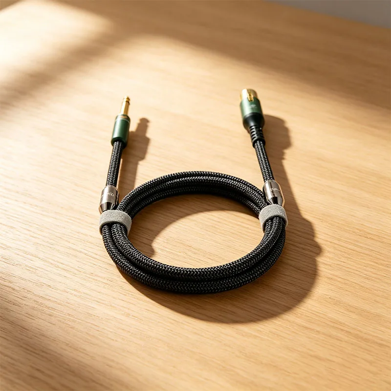 XLR to 6.35mm Audio Cable Microphone Balanced Analog Audio Cord for Electronic Guitar Mixer Amplifiers AUX 6.5mm to XLR Female