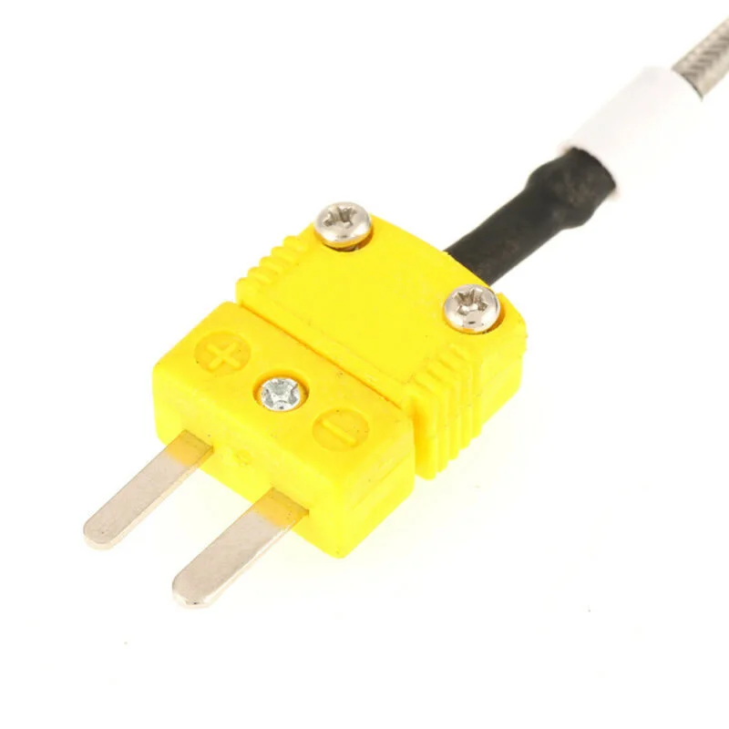 Imagem -05 - Grau Alta Temperatura Sensor Rosca Egt Sonda k tipo 2m Termopar Tubo Temperatura Controlador Aço Inoxidável 1250 ° c