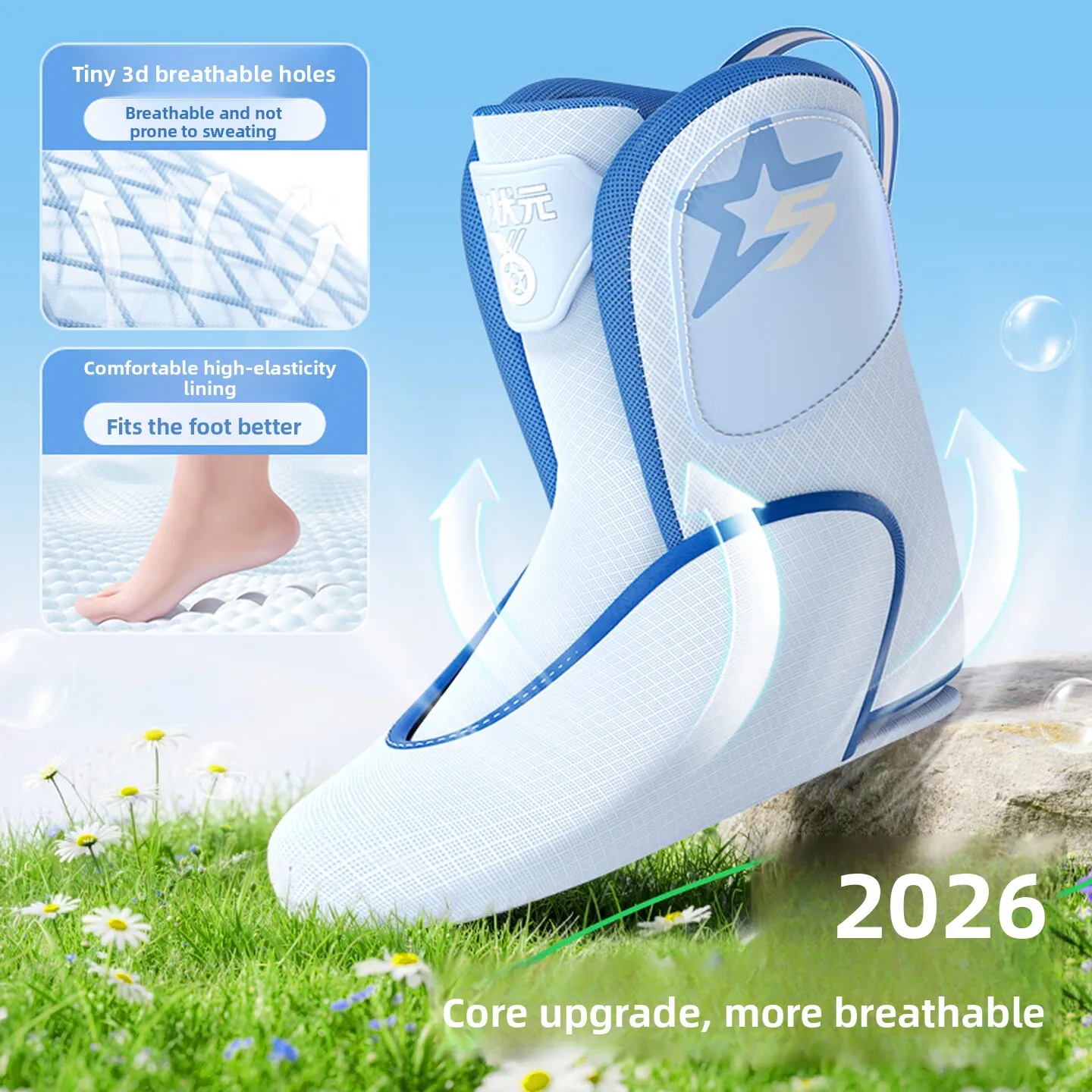 Kids Adjustable Inline Roller Skates Blue Full Flash Wheels M Size for Ages 6-12 Beginner Birthday Gift Set 2026 인라인 스케이트