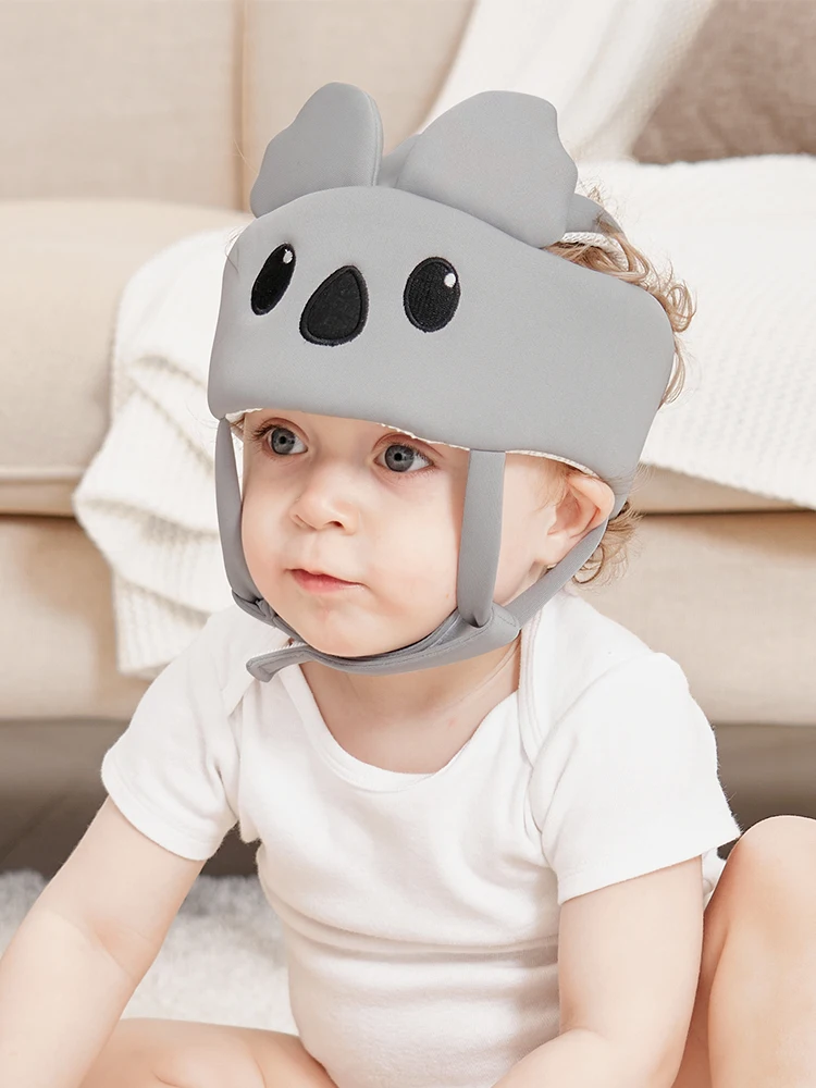 

Baby Infant Toddler No Bumps Safety Helmet Head Cushion Bumper Bonnet Baby Head Protector - Baby Helmet for Crawling Walking Run