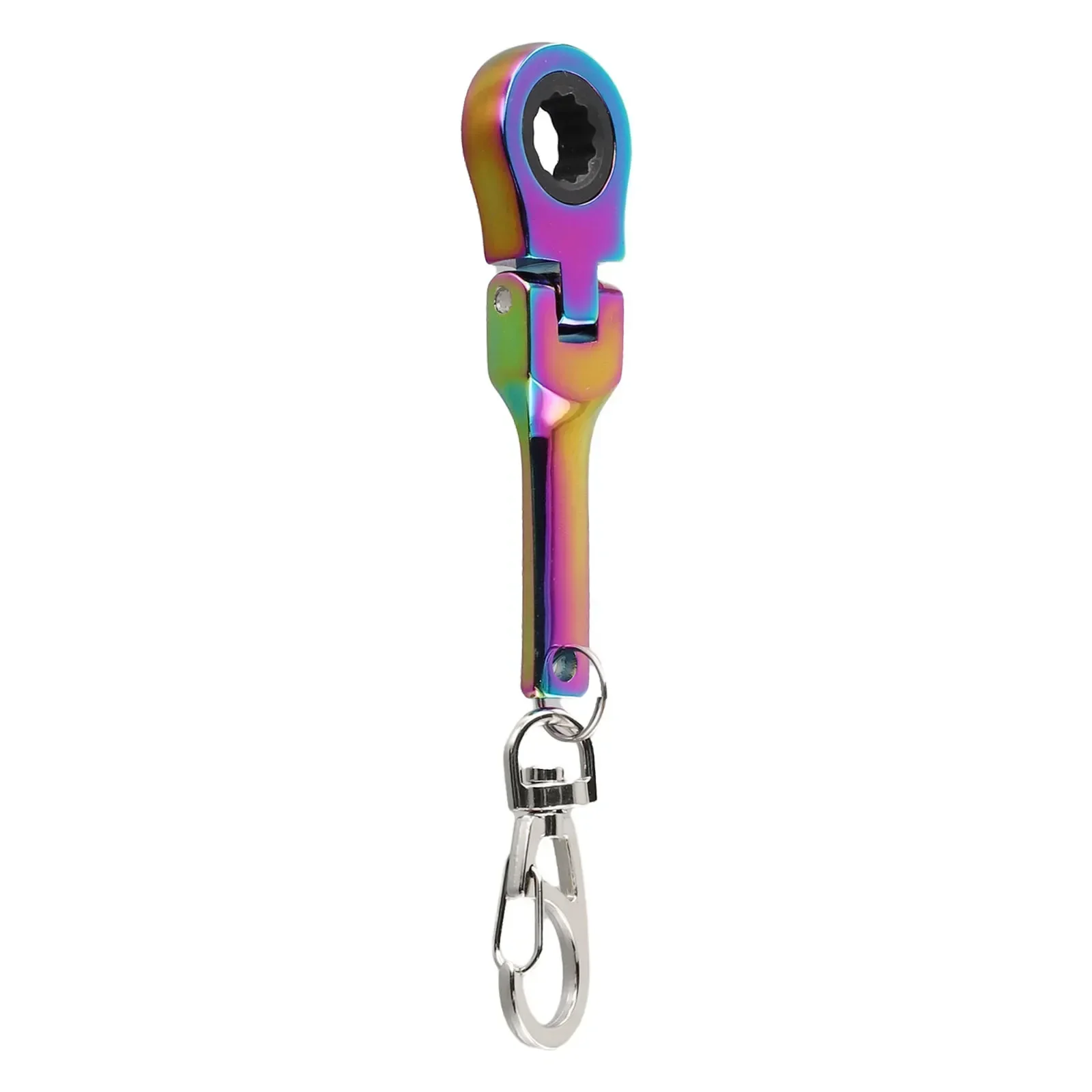 Compact Ratchet Spanner Ratchet Spanner 4 Colors Available Compact Appearance Easy To Carry Foldable Work Metal Material