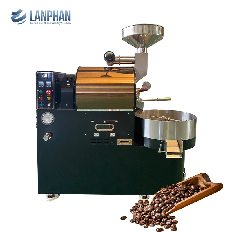 3kg Electric Coffee Bean Roaster Stainless Steel App Temperature Control Roasting Machine For Home Commercial Outdoor