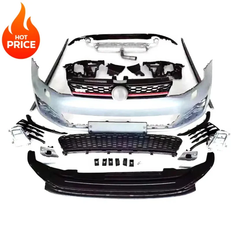 

Hot Sale! Bodykit for Golf 7 Modified - GTI Style Front Bumper, Grills, Side Skirts & Diffuser