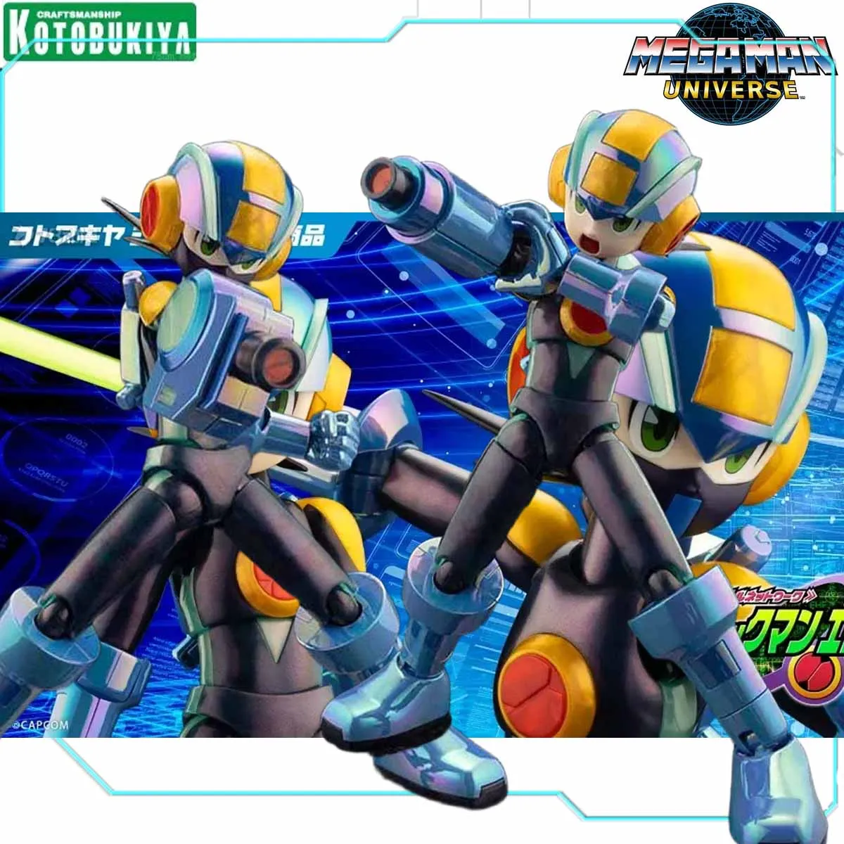 Kotobukiya Original Model Kit Megaman Zero Rock-man EXE Mega Man Anime Action Figure Assembly Model Gift Toys