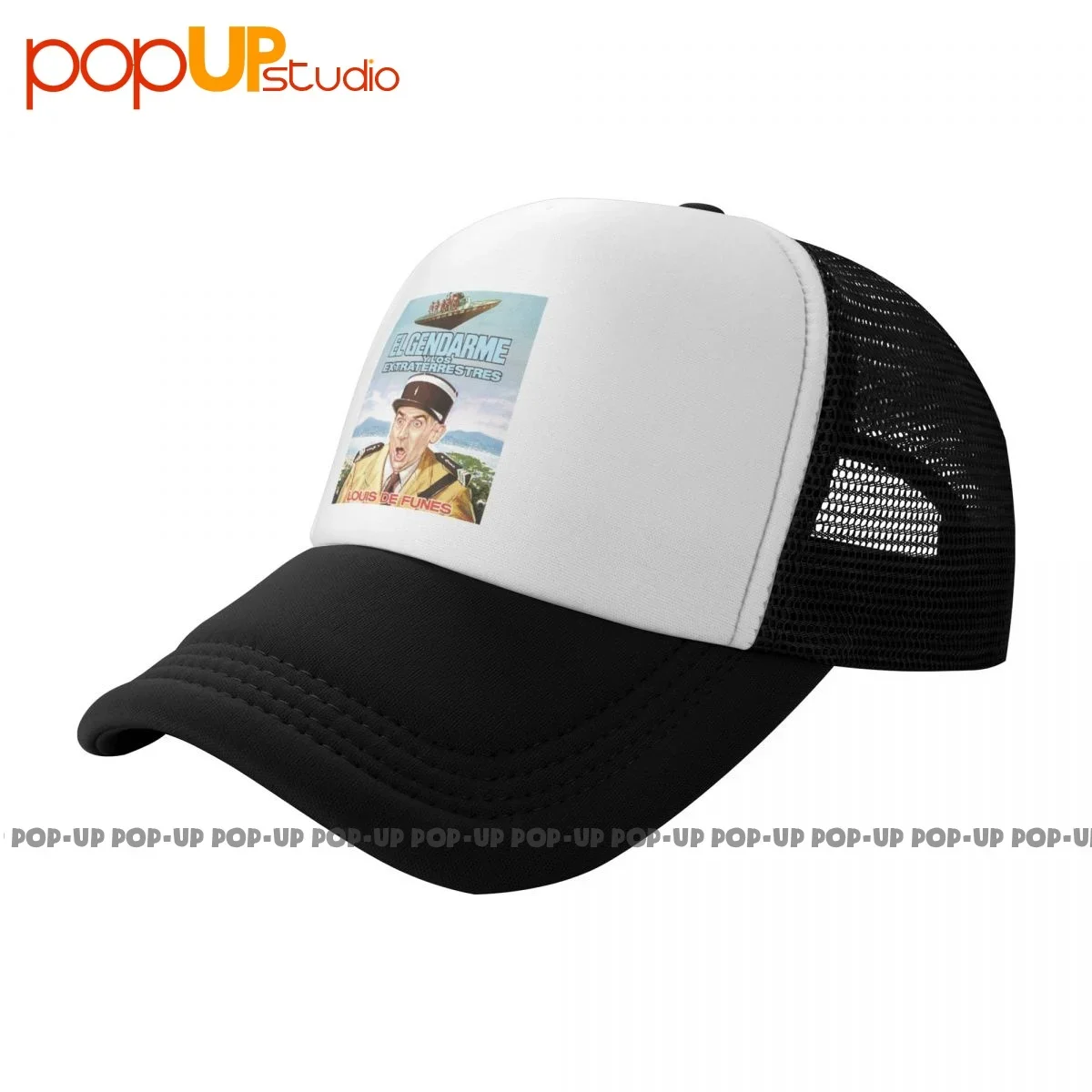 Louis De Funes The Gendarme And The Extra Terrestrials Baseball Cap Trucker Hats Breathable Fashion