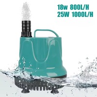 5W 8W 18W 25W 40W 60W Ultra-Quiet Submersible Water Fountain Pump Filter Fish Pond Aquarium Water Pump Tank Fountain 220V-240V