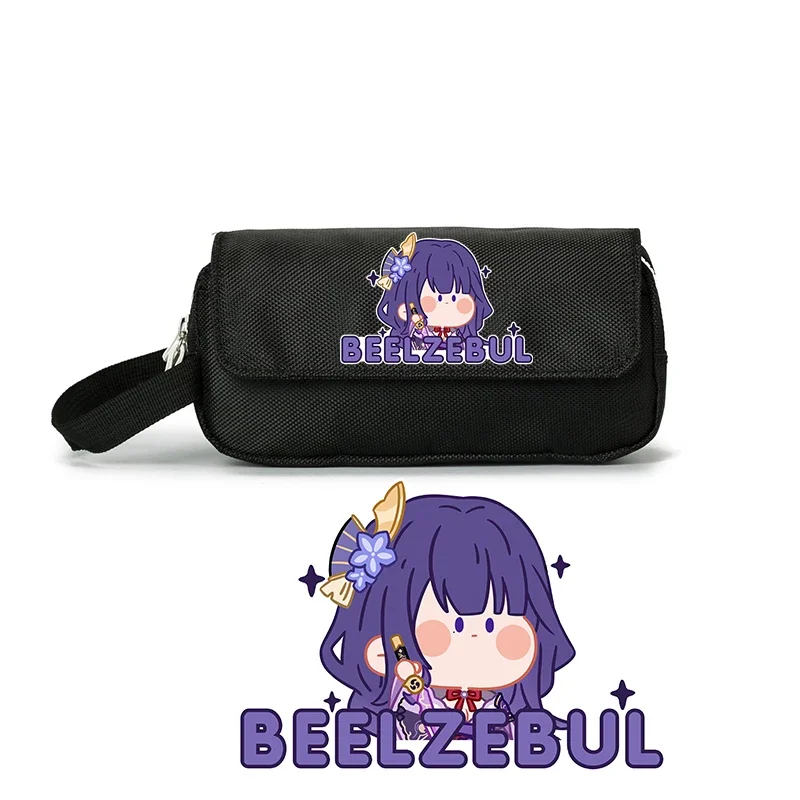 Anime Game Cos Kaedehara Kazuha Kaeya Xiao Zhongli Venti Hutao Etc. Stationery Organizer Pencil Case Gift