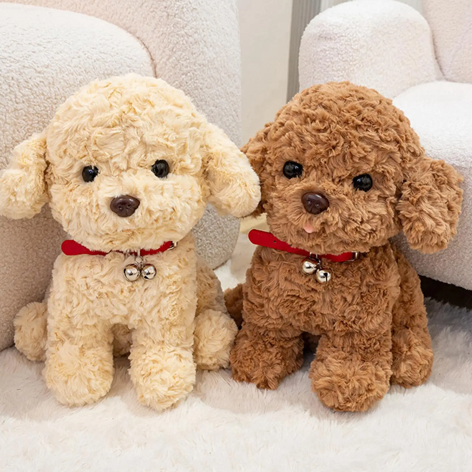 Peluche per cuccioli robot interattivo per cuccioli robot - Cani elettronici realistici in movimento e parlanti per bambini, ragazzi, ragazze, adolescenti