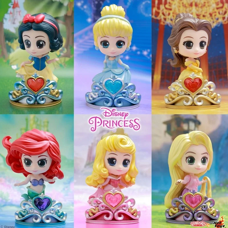 

Disney Princess Original Doll Action Figure Snow White Ariel Cinderella Cute Doll Decoration Toy Birthday Gifts