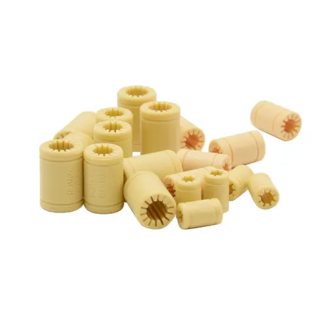 Roulements linéaires en plastique RJMP-01 RJ4JP, bague en polymère Igus Drylin, arbre de roulement pour pièces d'imprimante 3D, Prusa Mendel, bricolage