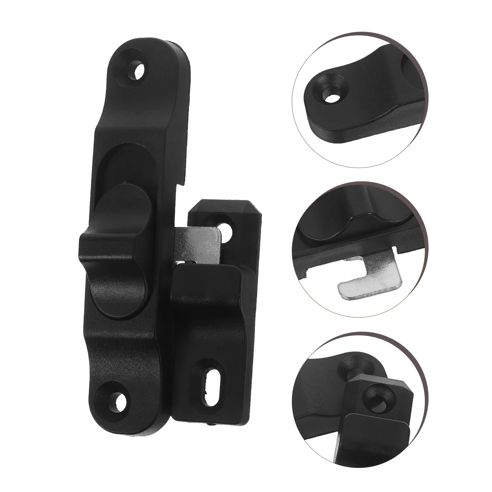 

Security Sliding Window Lock Stainless Steel Adjustable Latch for Screen Patio Doors Safety Locking Device