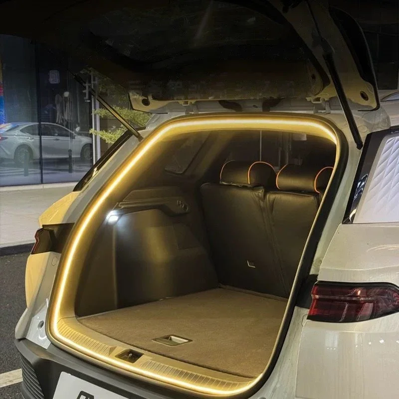 ل Volkswagen VW ID.3 ID.4 ID.4 CROZZ ID.6 ID.6 CROZZ سيارة الجذع ضوء سيارة جذع الإضاءة تعديل أضواء السيارة الزخرفية #5