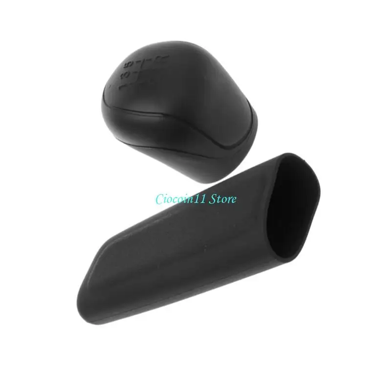 Y1UB Universal Manual Nonslip Car Gear for Head Shift Knob Silicone Cover Handbrake G