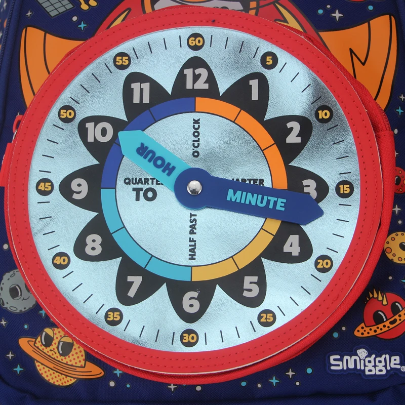 حقيبة مدرسية للأطفال للأولاد على مدار الساعة على شكل ديناصور كاواي 3-7 سنوات حقائب تشكيل 14 بوصة