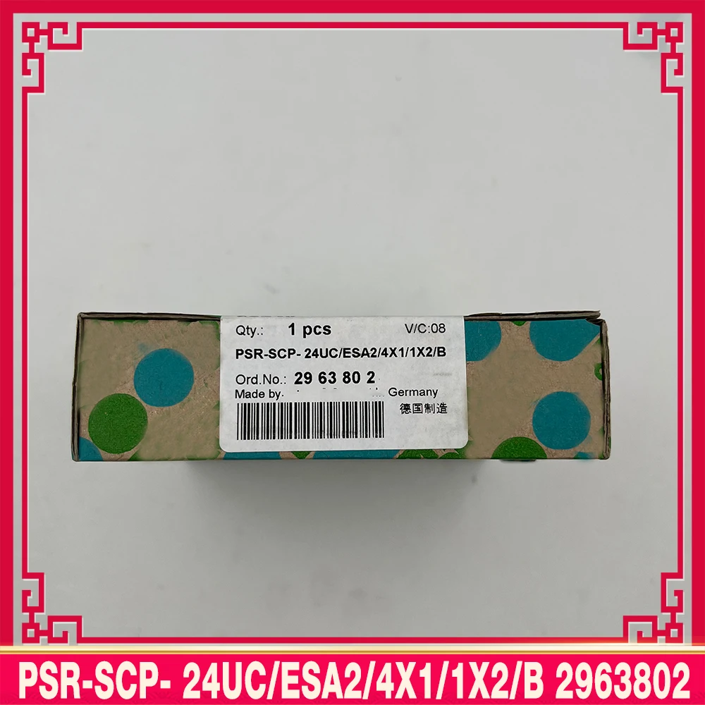 Original Safety relay For Phoenix PSR-SCP- 24UC/ESA2/4X1/1X2/B 2963802