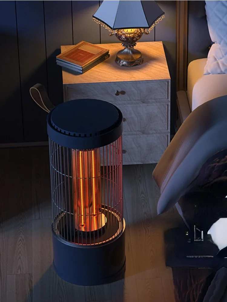 가정용 소형 태양 히터, 에너지 절약 가정용 히터, 탄소 치수 난방, 버드 케이지 타입 전기 바디 워머, 800W 전력