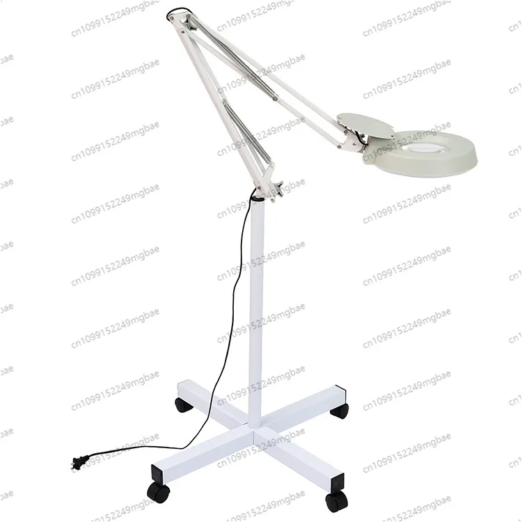 

Floor-to-ceiling LED magnifying glass LT-86E optical lens available in electronics factory