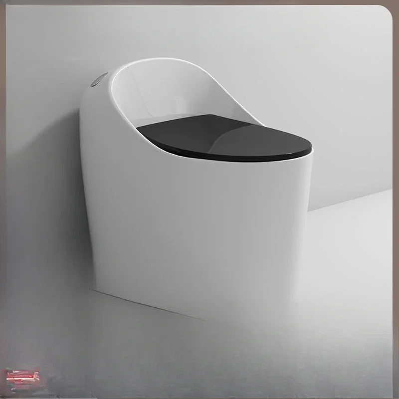 Household ceramic toilet creative small apartment siphon toilet large pipe large impulse silent 250/350