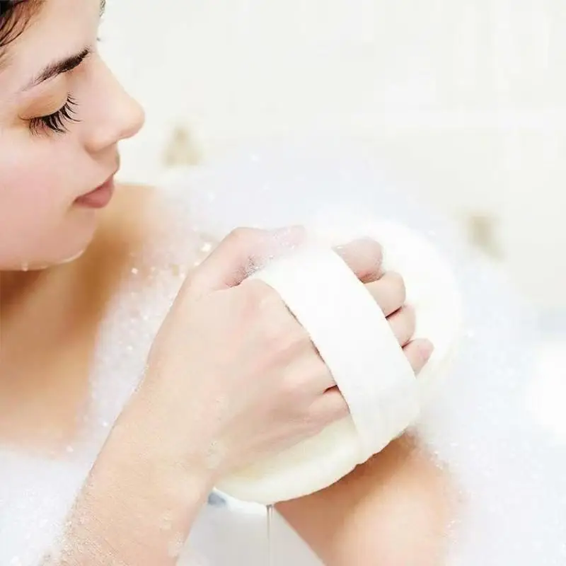 Natural Loofah Shower Rub Exfoliate Bath Sponge Bath Ball Healthy Massage Bath Brushes
