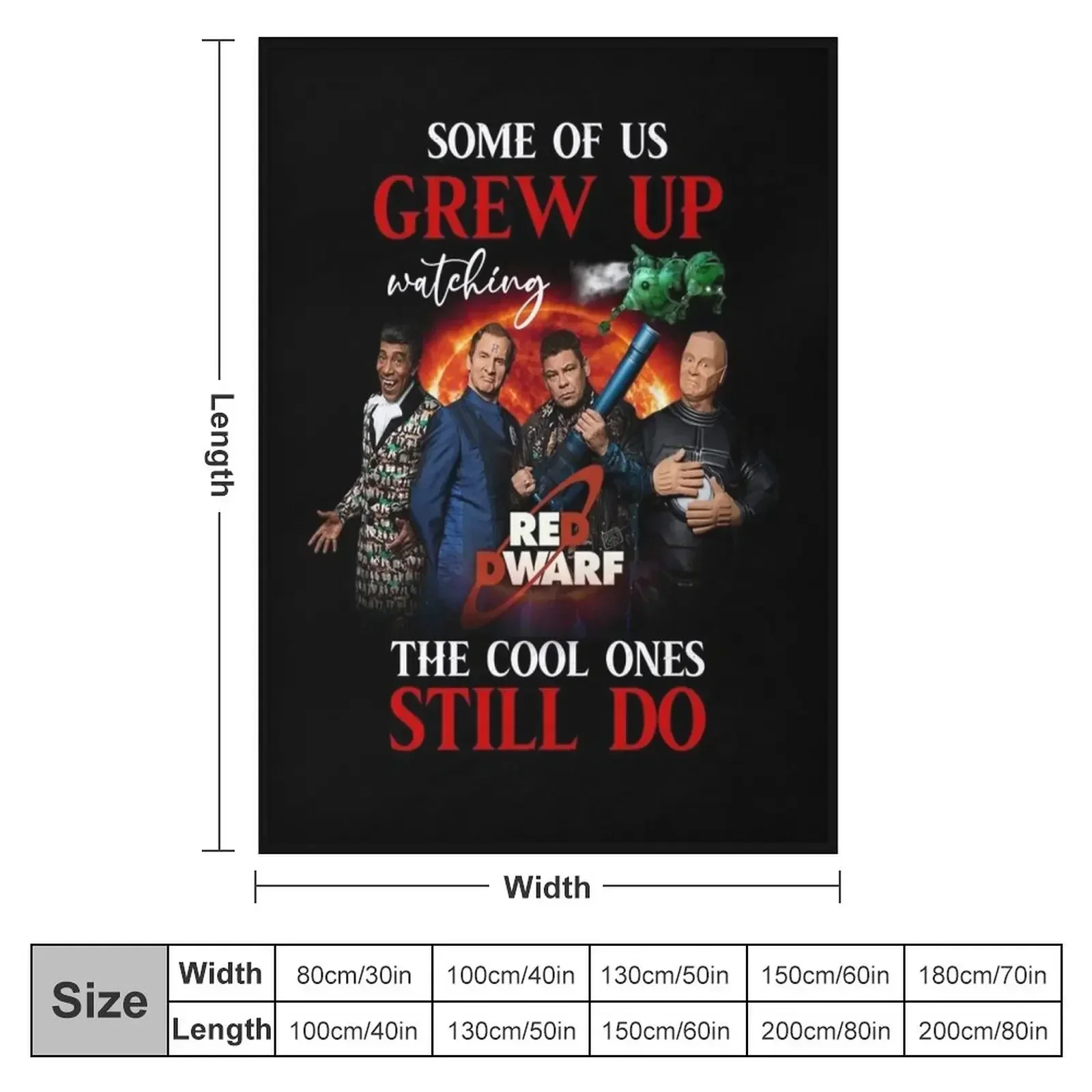 Some Of Us Grew Up Watching Red Dwarf The Cool Ones Still Do Signature T-shirt | Cat Memories Throw Blanket Single Blankets