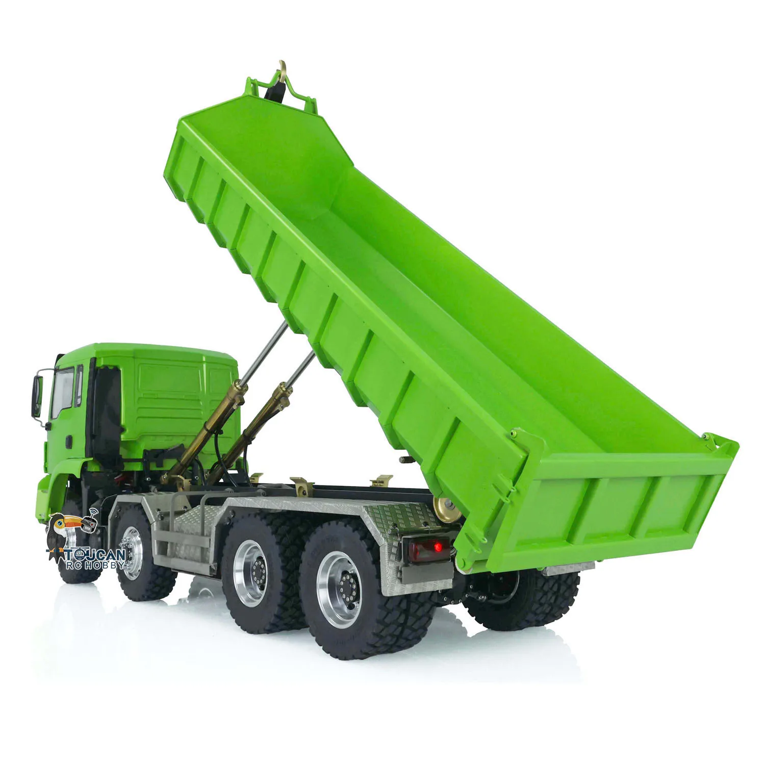 LESU 1/14 RC Roll On/Off Tipper Truck MAN TGS 8x8 Hydraulic Dumper Car Toucan DIY Light Sound Remoted Control Model THZH1428