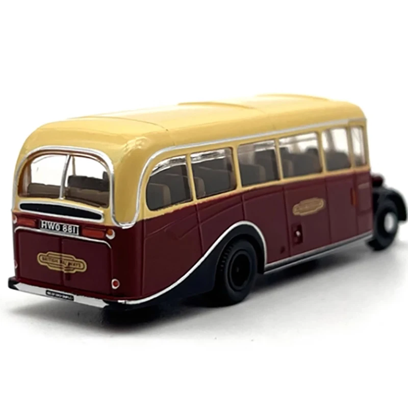 Diecast 1:120 Scale 120OB001 Bus Alloy Automobile Model Exquisite Finished Product Simulation Toy Collection Gift