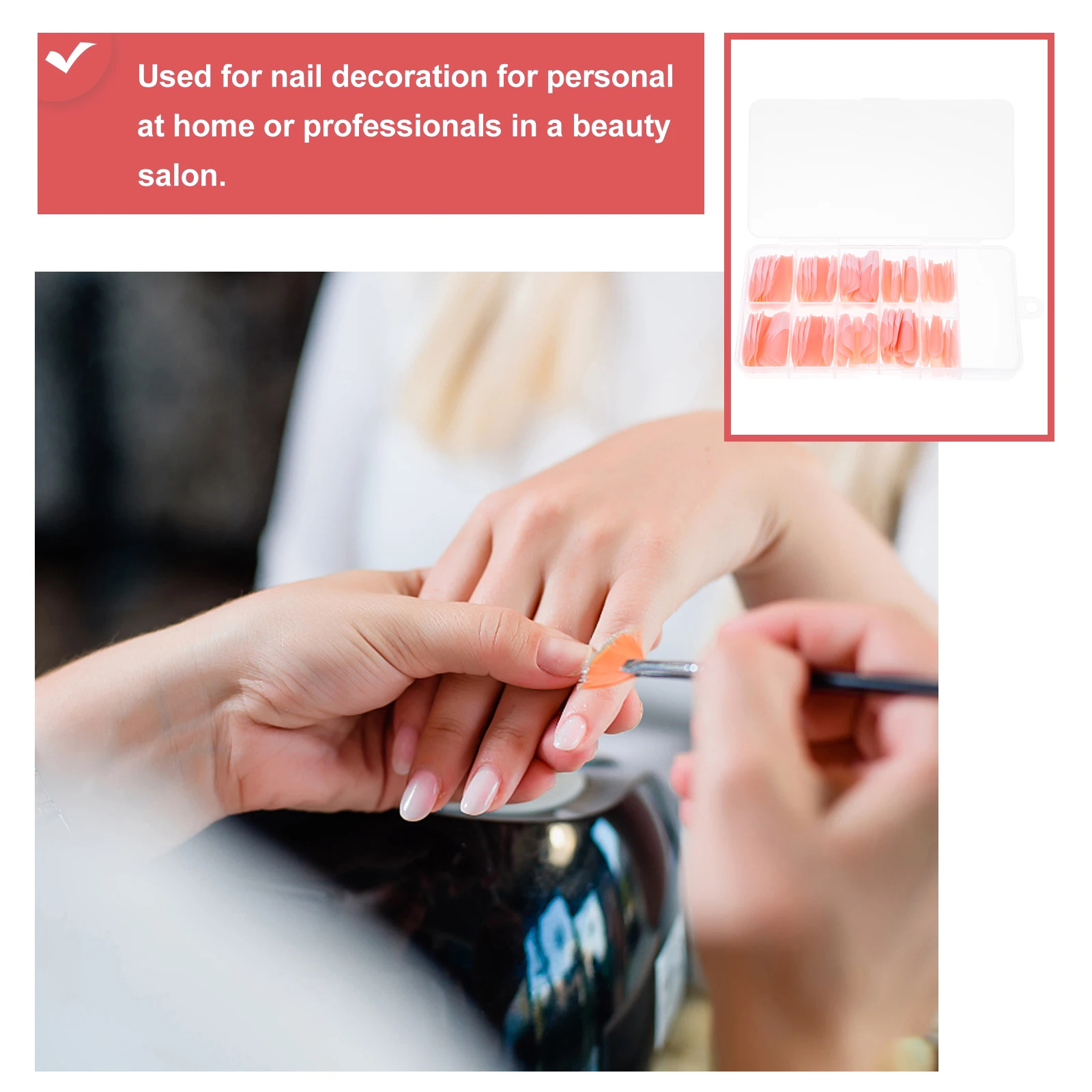 

120Pcs Glue on Nails French Press on Nails for Wedding Birthday Manicure Supplies Fake Fingernails for Women False Nail