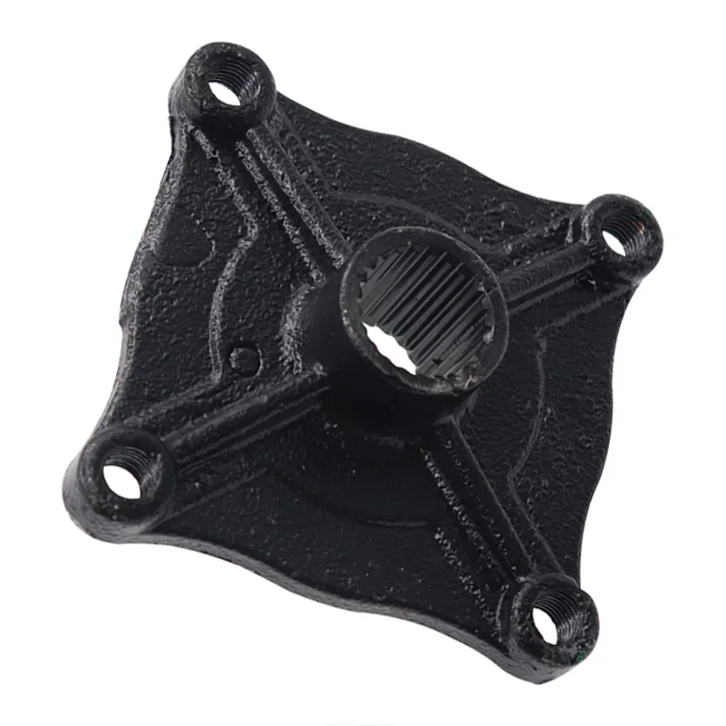 

4 Hole 24T Spline ATV Rear Wheel Hub Flange - Heavy Duty 110mm PCD for GY6 Quad Go Kart UTV